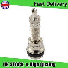 Motorcycle Tubeless Tyre Valve 8mm Chrome Plated T/L Metal Tyre Valve
