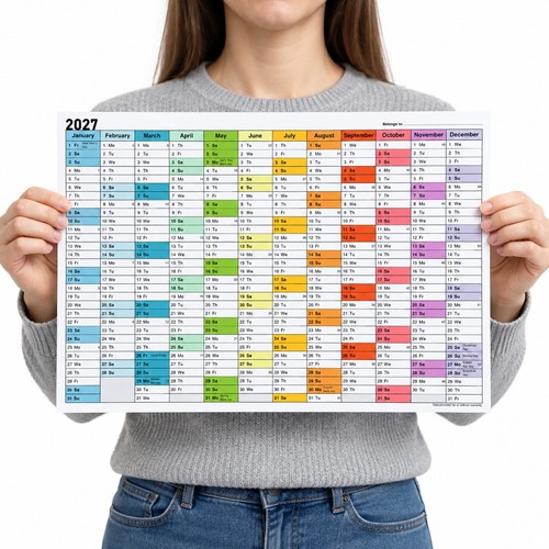2027 year wall planner - wall,