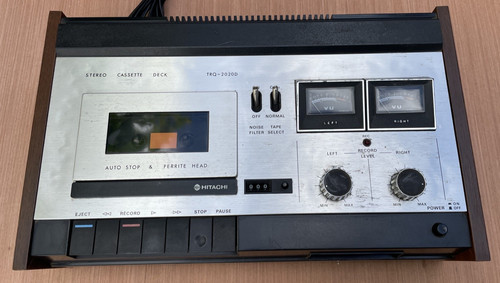 Vintage hitachi cassette deck - hitachi,