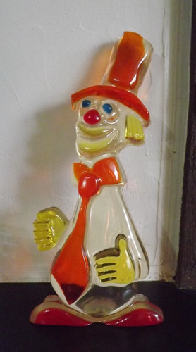 Vintage clown ornament - vintage,