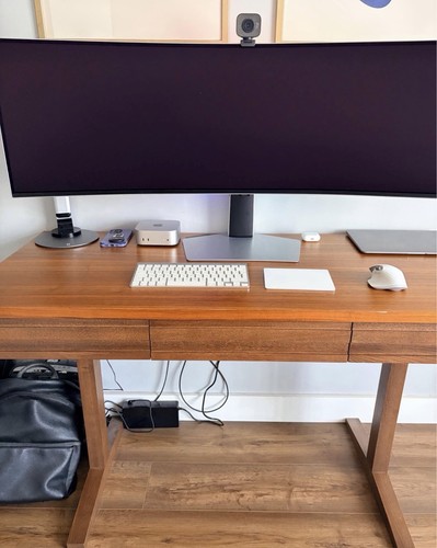 Habitat enzo desk walnut - enzo,
