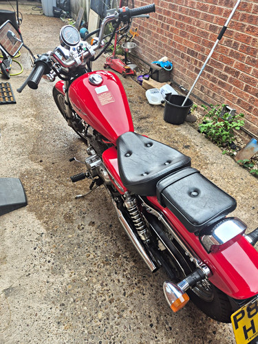 Honda rebel ca125 motorbike - honda,
