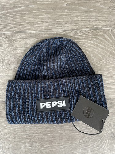 Pepsi blue beanie - blue, tag
