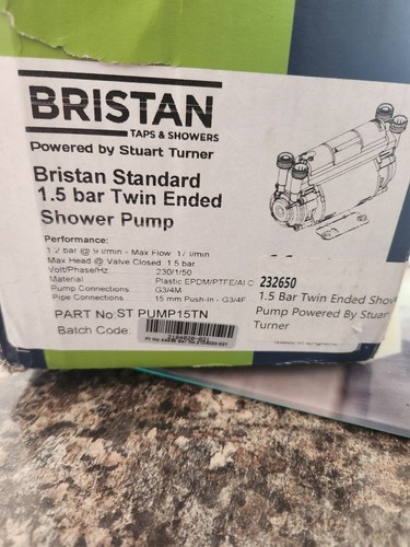 Bristan shower pump - bristan,