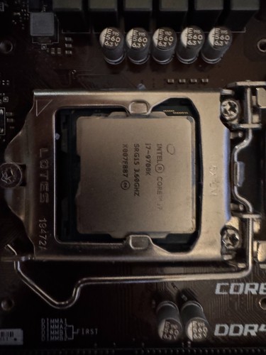 Intel core 9700k msi - intel, i7-9700k