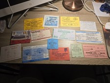 13x Assorted Scottish Football Club Ticket Stubs, 70s Onwards
