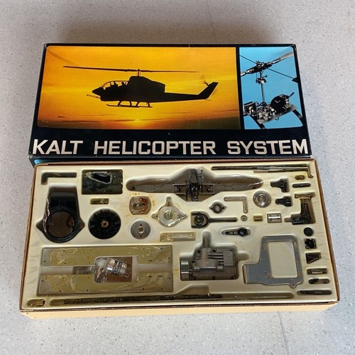 Vintage kalt helicopter - kalt,