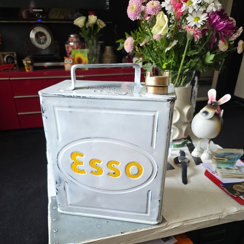 Vintage esso petrol can - esso,