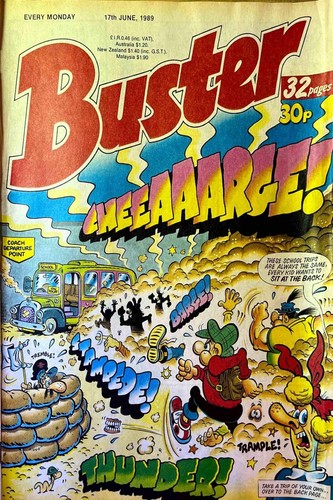 Buster comic vintage - buster,