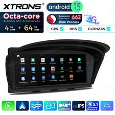 8.8" Android 13 Car GPS Nav Stereo Retrofit For BMW E90 E91 E92 E93 E60 E61 CIC
