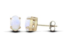 9ct Yellow Gold Natural Opal