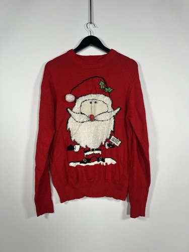 Santa christmas jumper size - santa,