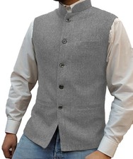 Mens tweed waistcoat - mens,