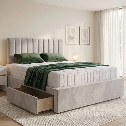 Divan bed set - bed, panel