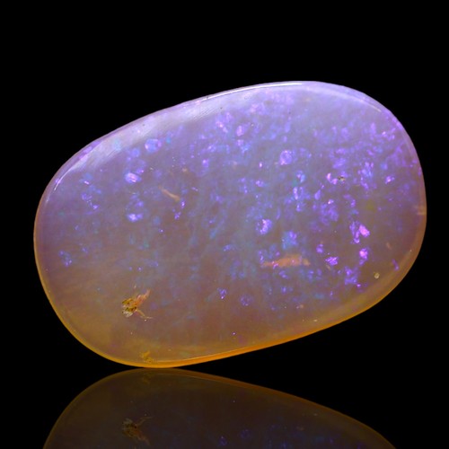 Natural oval fire - oval,