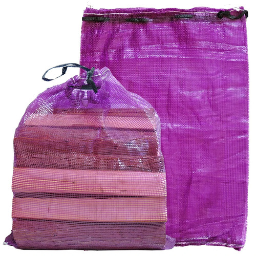 Mesh firewood bags 32 - bags, 22"Ã—32"