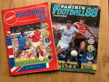 Panini 86 And 88 Sticker Albums- Not Complete
