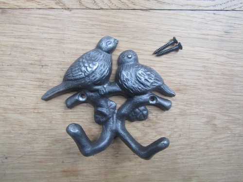 Rustic iron vintage coat hook
