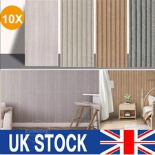 10x Wood Effect Wall Sticker Self Adhesive Wallpaper Stick On Kitchen Wall Floor