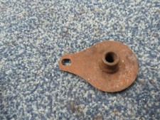 stearing damper plate and nut may fit ajs matchless others 