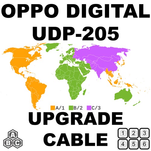 Oppo digital udp 205 region - oppo, udp-205