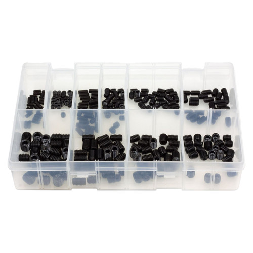 Grub screws assorted box - assorted, 250pc