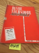 Engine Indenor TMD 80 85 NSU Wankel Automotive Technical Review No. 171 1960 RTA