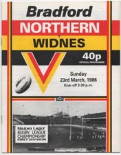 Mar 86 BRADFORD NORTHERN v
