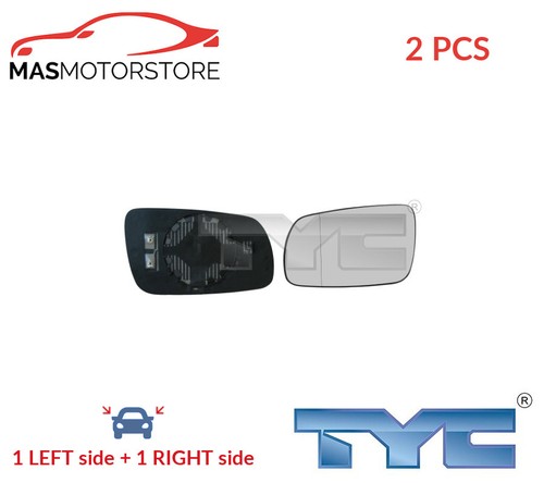 Rear view mirror glass pair - view,