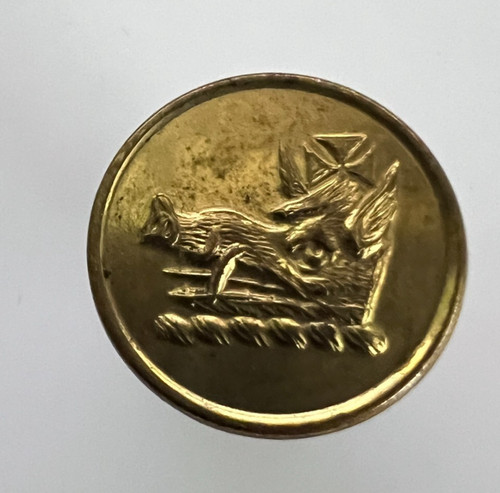 Antique livery button boars - antique,