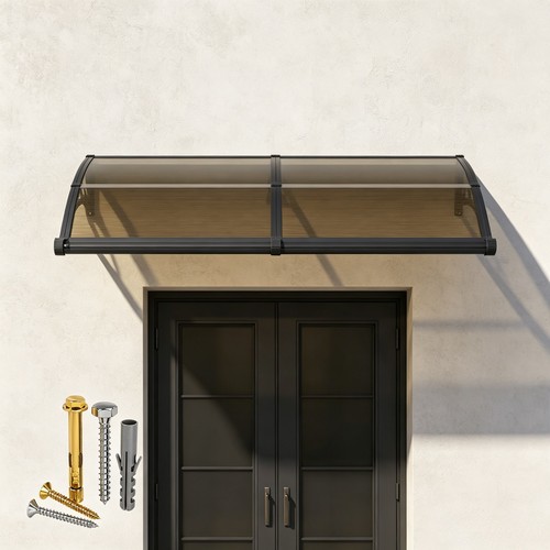 Window awning canopy with - window,