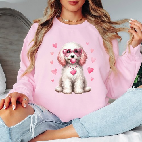 Poodle dog valentines day - poodle,
