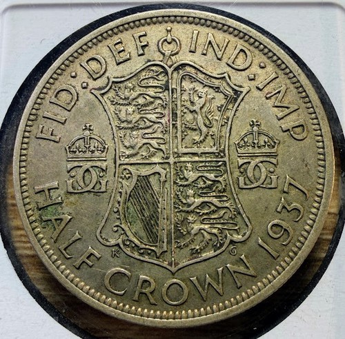 1937 half crown great britain - 1937,