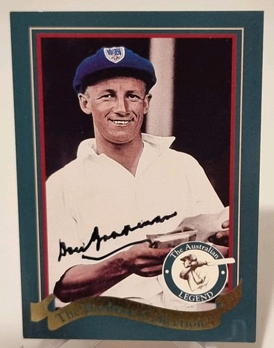 Don bradman signed 1996 - don,