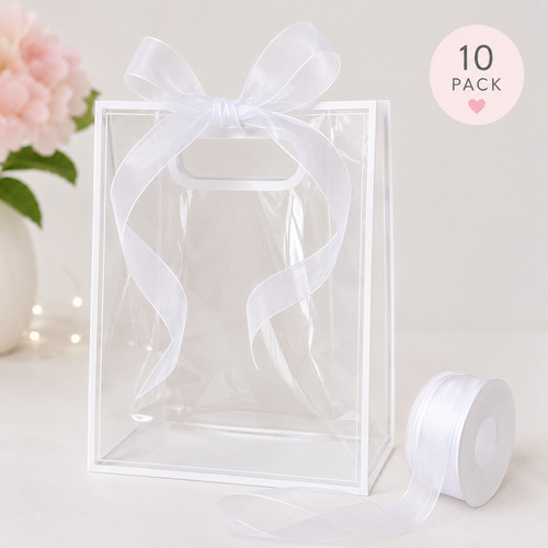 Clear gift bags - gift,