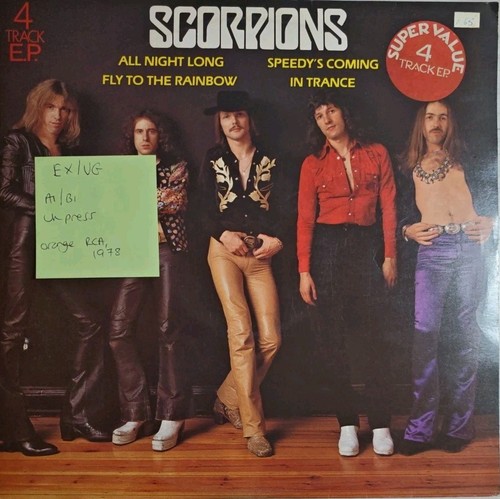 Scorpions all night long vinyl - scorpions,