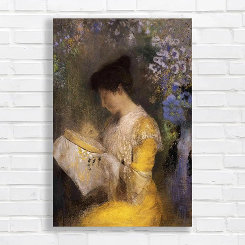 Impressionist floral painting - floral,