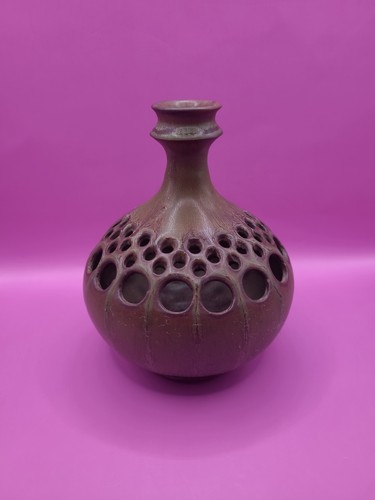Mcm brutalist pierced ceramic - pierced,