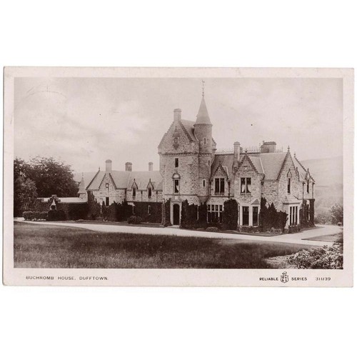 Buchromb house dufftown - house,