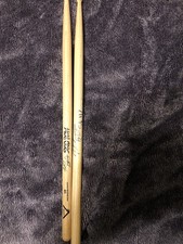 Skid Row Rob Hammersmith Concert Used Signed Drum Sticks Autograph Auto