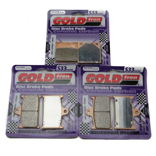 Goldfren brake pads front - pads,