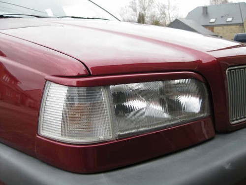 Eyelids eyebrows headlight