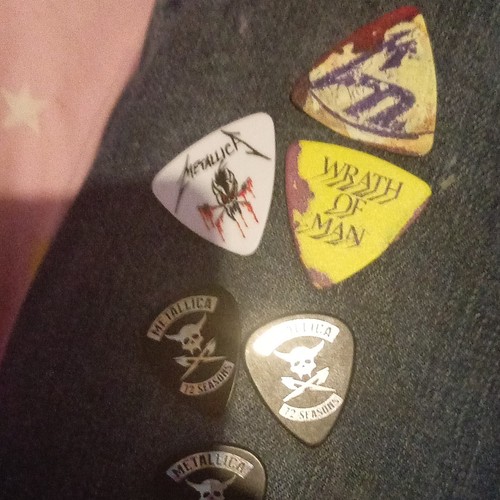 Metallica rare guitar - rare, picks