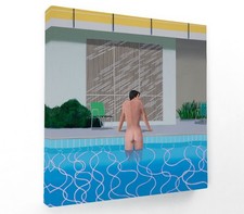 Getting out pool - out, david