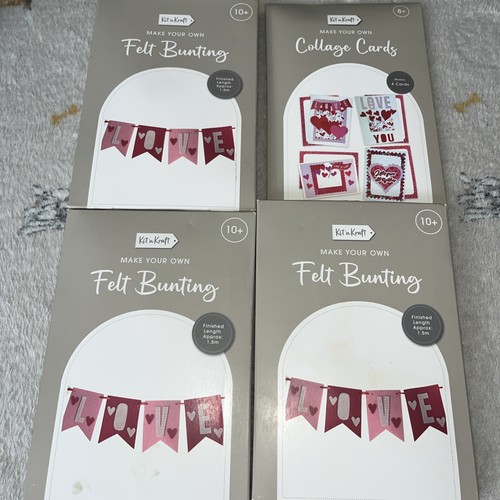 Make your own felt - your, bunting