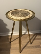 2 x Made.com Gold Metal