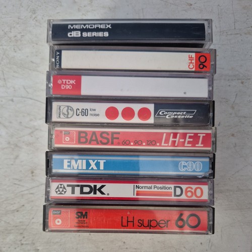 Lot blank cassette - cassette, tapes