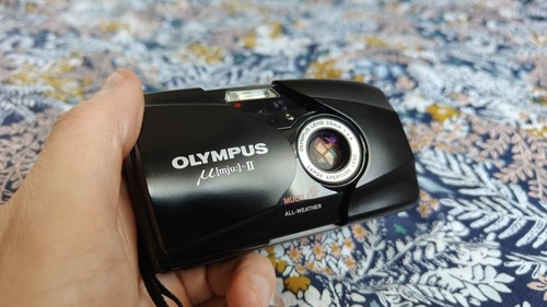 Olympus mju 35mm film point - olympus,