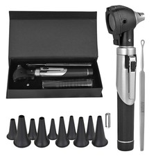 Led otoscope ear exam - ear,