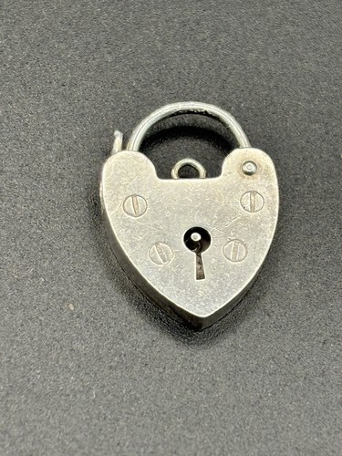 Vintage sterling silver heart - sterling,